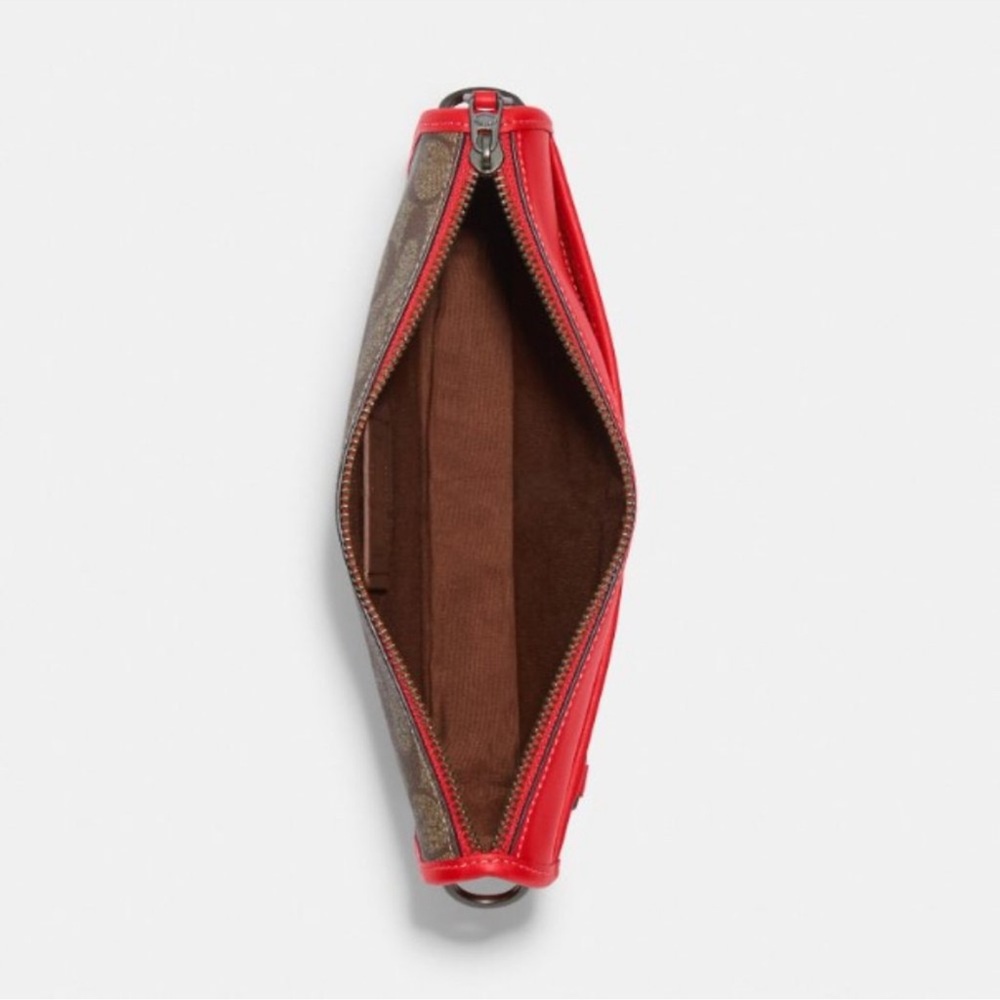 COACH Heritage Convertible Crossbody w/ Hybrid Pouch Colorblock Signature Canvas - Picture 3 of 15